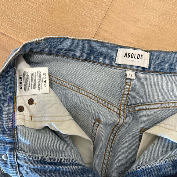 AGOLDE Pinch Waist Kick Flare Jeans (25) - Picture 4 of 6